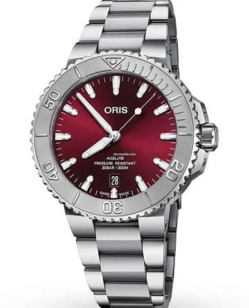 Oris Aquis Date Relief  01 733 7766 4158-07 8 22 05PEB